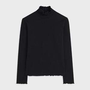 [미쏘]프릴 목폴라 티셔츠 (MIWLWCV11A-T)