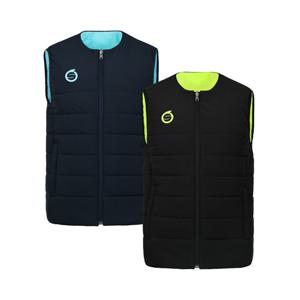 선덜랜드 남녀공용 데일리 리버서블 양면 패딩조끼 - 26541-PV02