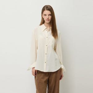 [시슬리] 리치 코듀로이 제천 끈 셔츠_SAWS33561IV