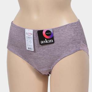 여성 힙라인 레이스 밴드 깔끔한 미디 삼각 팬티 1p