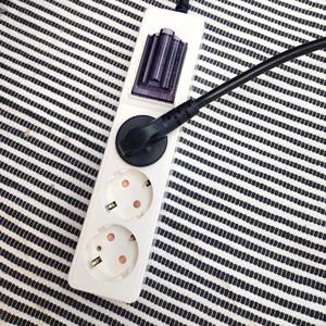 국산 고용량 멀티탭 3구 1.4m 에어컨 4000W 배선 차단