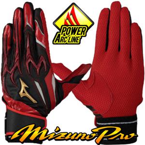 [미즈노]미즈노 야구 프로 배팅장갑 [검적] 1EJEA55562BR D2511