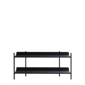 [두닷] 피랙 누보 선반장 2단_블랙오크