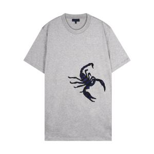 랑방 남성 스콜피온 그레이 반팔티 RMJE0031 13