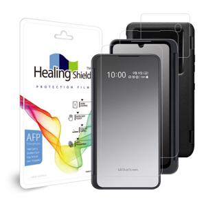 LG V50S ThinQ 듀얼 스크린 올레포빅 케이스 필름 3종