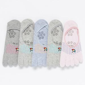 AP6907 아놀드파마 여성 넌슬립 발가락 양말 덧신 5족