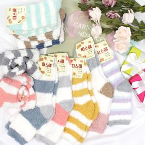 5켤레 따스해 100% 국산 수면양말 임산부 겨울 보온 무압박