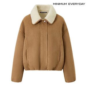 [백화점]미니멈 에브리데이 시어링 양털 집업 밴딩 무스탕 자켓 (EB4JK012D)