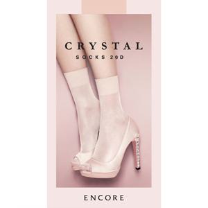 [비너스(스타킹)]앙코르 20D 크리스탈 삭스 (A6051)