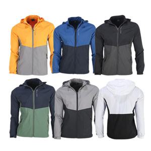 [페라어스]페라어스 남성 후드탈착 하프배색 바람막이 OCOUWF700