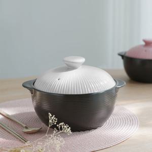 [한국도자기]라인팟 뚝배기 화이트3호