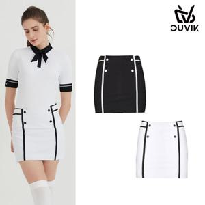 듀빅 여성 H라인 배색포인트 체형커버 큐롯 DC2WCU001