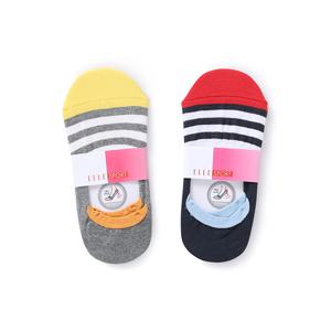 [ELLE양말]숙녀 라인 편직 덧버선 ES21402C