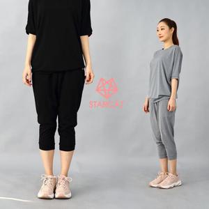 요가복하의 필라테스하의 운동복하의 7부 조거바지 ps80P4