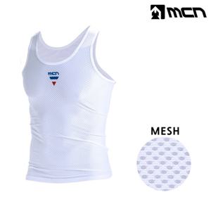 MCN 블루마린 K매쉬 민소매 이너웨어 자전거 헬스