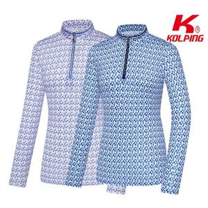 [콜핑]LD18 여성 여름 기능성 냉감 집업티셔츠 KTT4325W  카로이