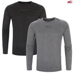 밀레 남자 봄여름 긴팔 샤모니 긴팔 라운드 MXRST004