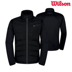 [윌슨]윌슨 하이브리드 점퍼 7873 블랙 겨울 패딩자켓