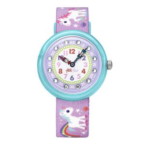 플릭플락 FBNP033 SUNNY HOURS MAGICAL UNICORNS 아동 나토시계