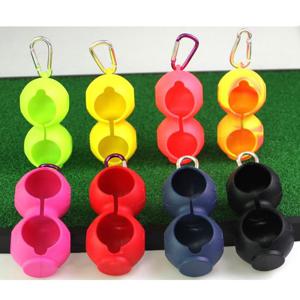 골프 실리콘 볼주머니 2구