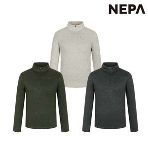 [네파]7J75401 남성 겨울 등산 스웨터 플리스 집업 긴팔 티셔츠