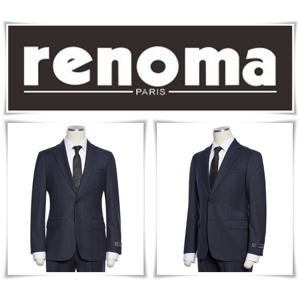 [레노마캐주얼][한정수량]F/W 고급스런 컬러감 멜란지 네이비 레노마 정장 RQDMSJ60A DR4470