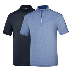 [콜핑]LD18 남성 여름 냉감소재 집업 반팔 티셔츠 덴크(남) KTT4857M