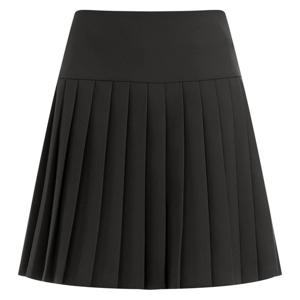 심플 국산 여성 골프 테니스 주름 치마바지 NS-WSK-1357-블랙