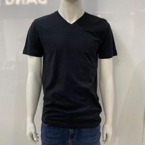 벵벵 동백01 브이넥 무지 반팔 티셔츠 NTY502