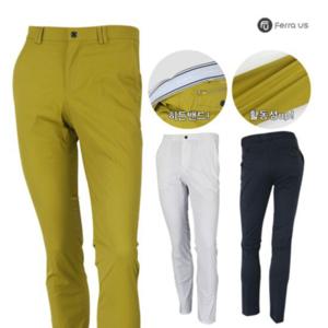 [티엔디]남성 여름 골프웨어 골프 편한 스판 히든 통밴딩 바지