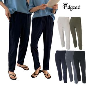 [티엔디]남성 여름 밴딩 아이스 스판 슬랙스핏 냉장고 바지