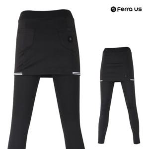 [티엔디]여성 여름 골프웨어 골프 편한 라인 슬림 치마 레깅스