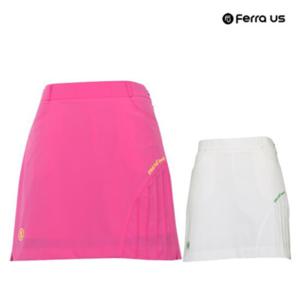 [티엔디]여성 여름 골프웨어 골프 주름 플리츠 포인트 스커트