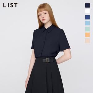 [리스트] 베이직 솔리드 반팔 셔츠_TWWSTO62060