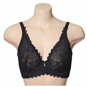 [비비안(언더웨어)]쟈가드 레이스 블랙 홑겹 브래지어(BR3514B)