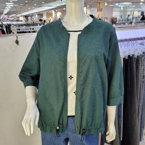 더스토아 DP01 린넨 밑단 끈 재킷 점퍼 T24tdx247j017