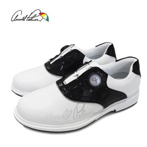 [아놀드파마골프] 화이트블랙 레트로 M 남성 BOA 골프화