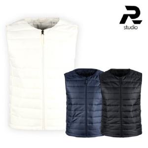 보스케 남성 골프 웨어 상어 라운드 집업 경향 패딩 조끼