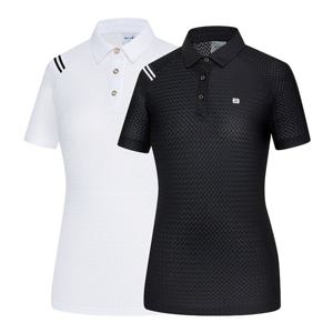 비티알 BTR 골프 여성 여름 기능성 반팔 카라 티셔츠 울프하W BST4997W