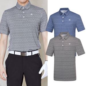 비티알 BTR 골프 남성 여름 스판 메쉬 카라 반팔티셔츠 블랭M BST4989M