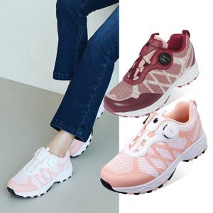 콜핑 2015MK345W 다이얼 투톤 프리락 여성 사계절 워킹 니트화