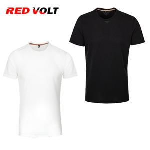 레드볼트 스판 라운드 기본 반팔티셔츠_E2-3M106