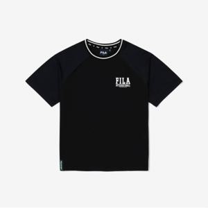 [휠라키즈] 축구공 빅로고 그래픽 티셔츠 (FK2RSG2202M_BLK)