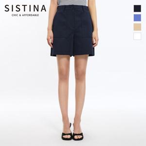 [SISTINA] 인기 베이직 코튼 하프 팬츠_AWWSPO21030