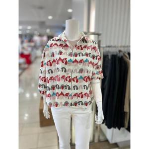 화이트호스 세이브존01 얼굴나염블라우스 W242218