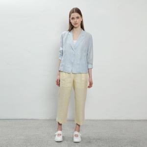[UNIT]원턱 린넨 캐주얼 팬츠 [UFJWBP289N]
