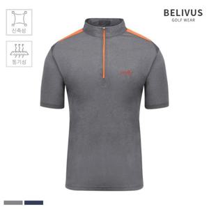 빌리버스 골프웨어 남성 반팔티 여름 기능성 티셔츠 PK0190