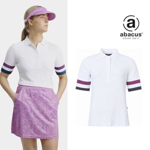 아바쿠스골프 여성 페블 드라이쿨 반팔 티셔츠 AT21TSL2712