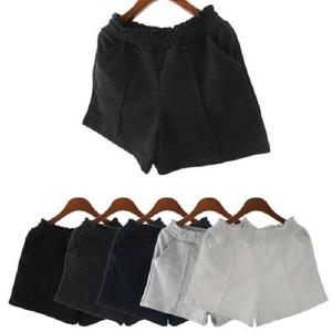 트레이닝복 여성 여름 홈웨어 운동 핀턱 3부 트레이닝 반바지