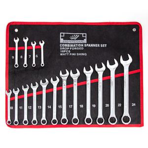 스패너 렌치 세트 16pcs/콤비네이션 편구스패너 육각볼트 깔깔이
